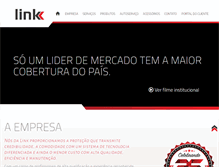 Tablet Screenshot of linkc.com.br